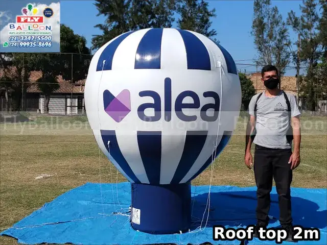 Balão inflável promocional Alea Vivo
